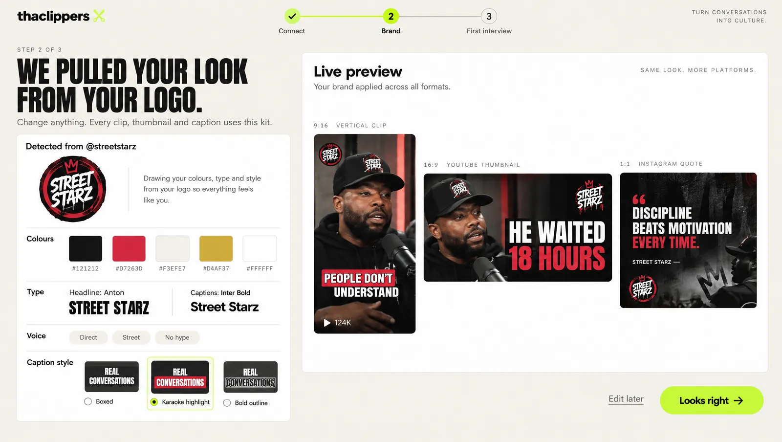 Concept design: Your brand from your logo